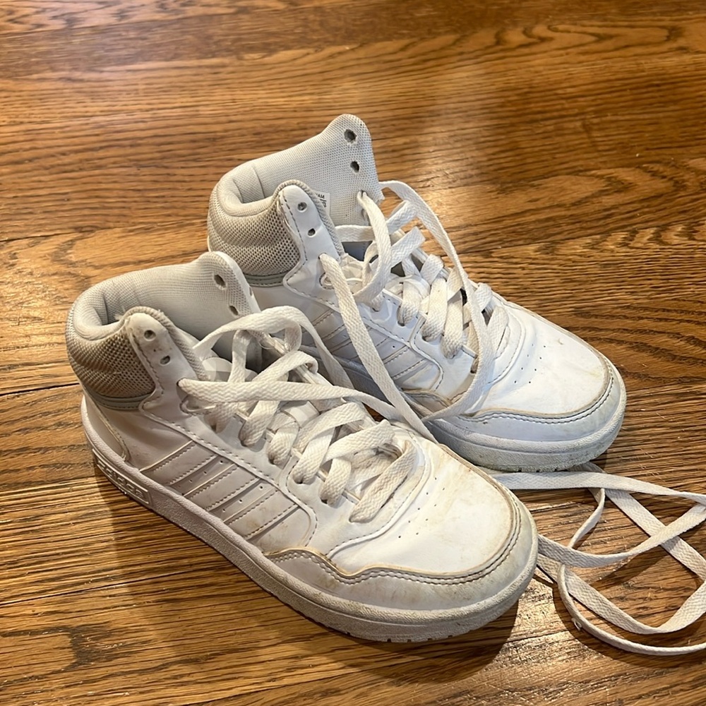Adidas high tops, size 13K